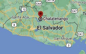 Location of Chalatenango