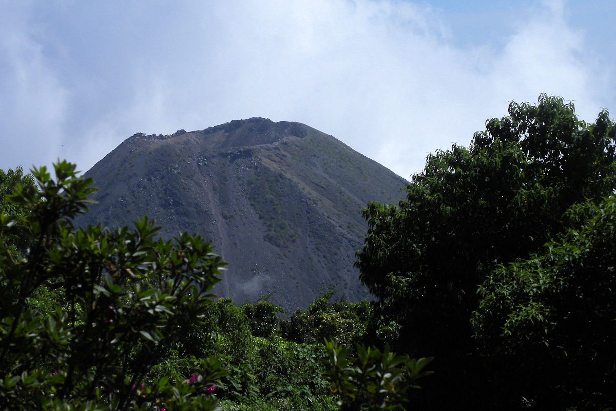 Izalco Volcano Crater