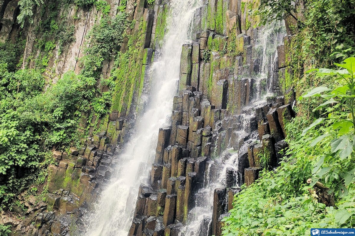 Los Tercios Waterfall. Rock Formation.