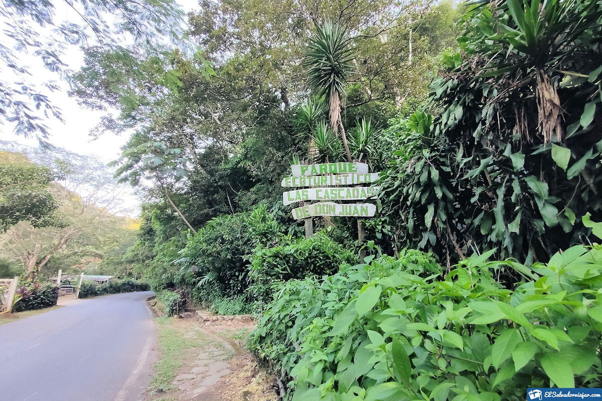 Visit Don Juan Waterfalls in El Salvador.