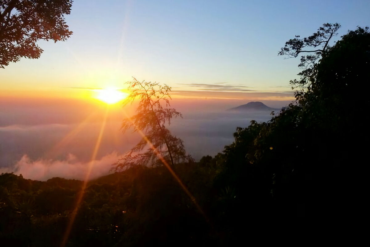 Sunset from Cerro Verde