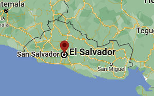 Location of San Salvador
