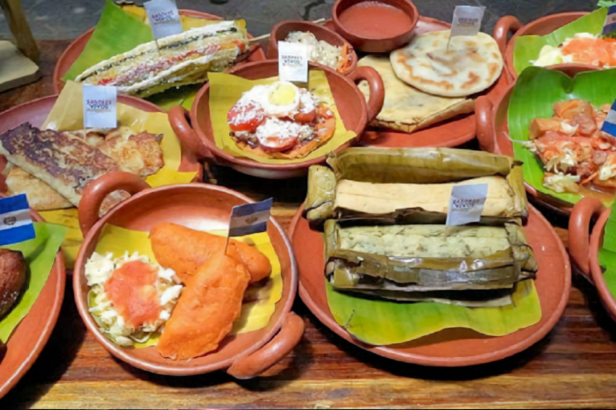 Traditional foods of El Salvador