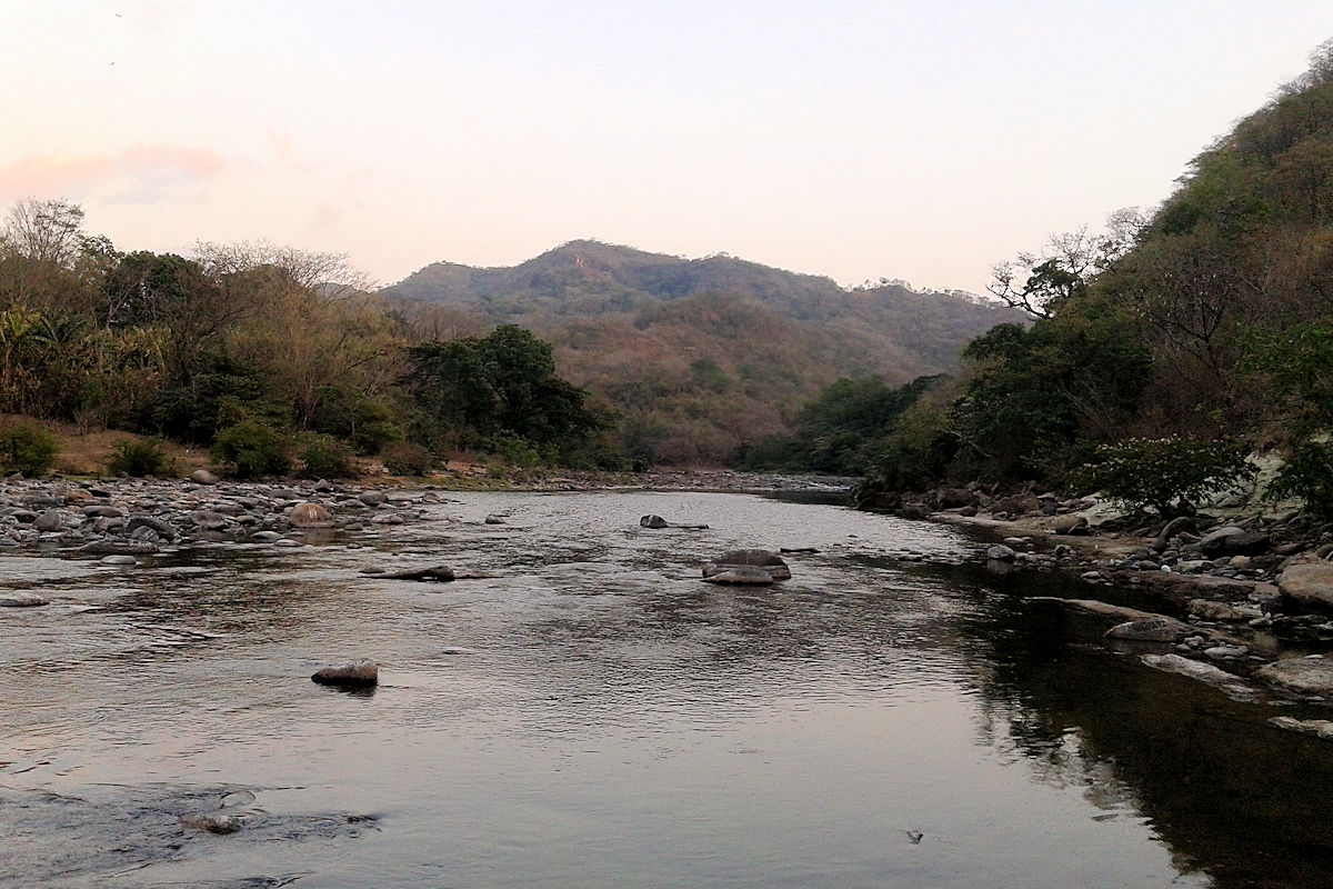 Torola River in San Miguel Department. 