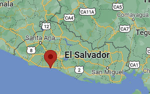 Location of San Blas Beach