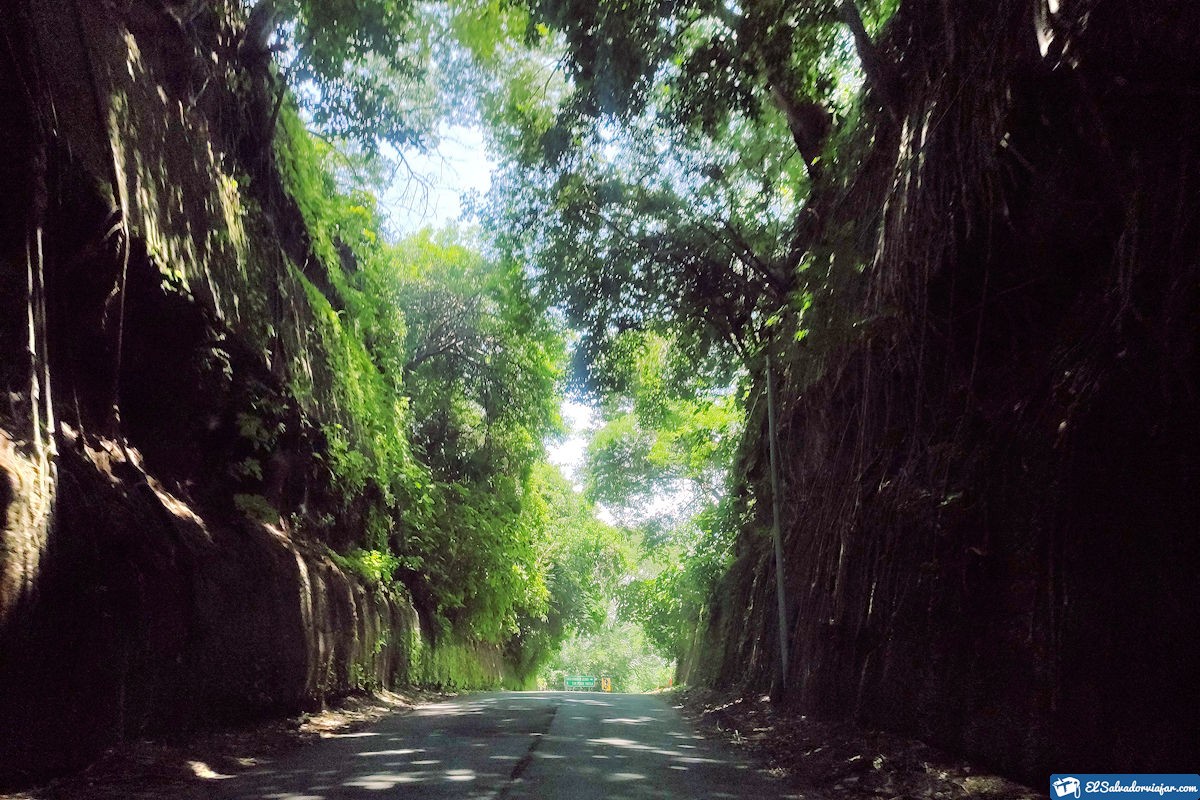 On the road to Santo Domingo de Guzmán, Sonsonate department.