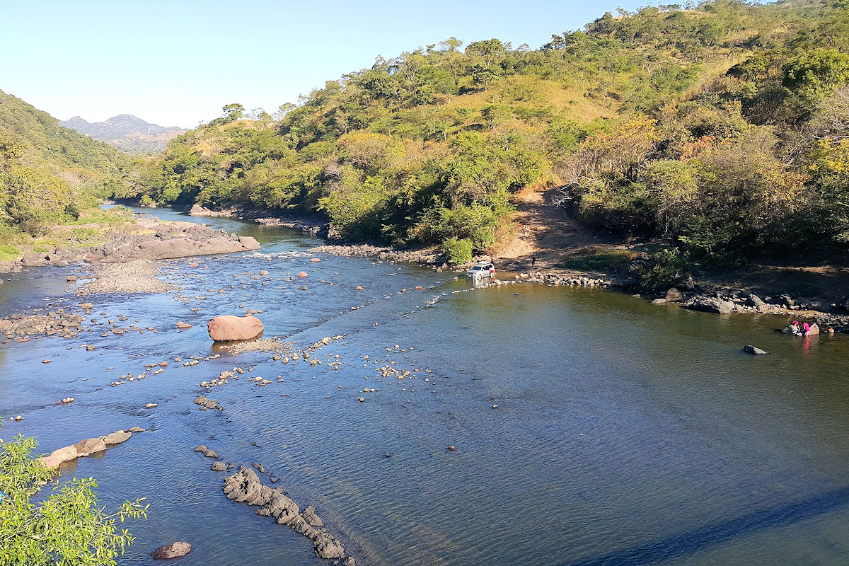 Torola River in El Salvador