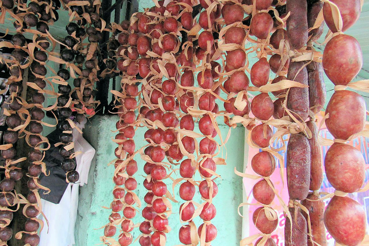 Chorizos from Cojutepeque