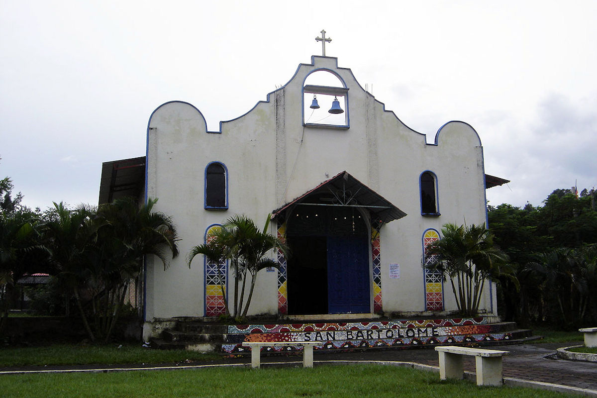 Church of San Bartolomé in Arambala, Morazán.