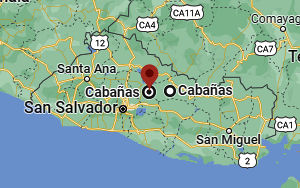 Location of the Cabañas Department