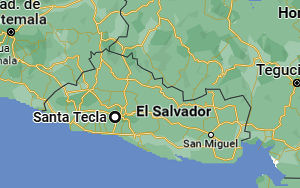 Location of Santa Tecla