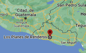 Location of the Rendero Plans