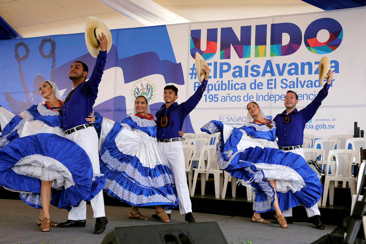 Folklore and Typical Costumes of El Salvador.