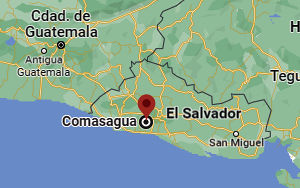Location of Comasagua