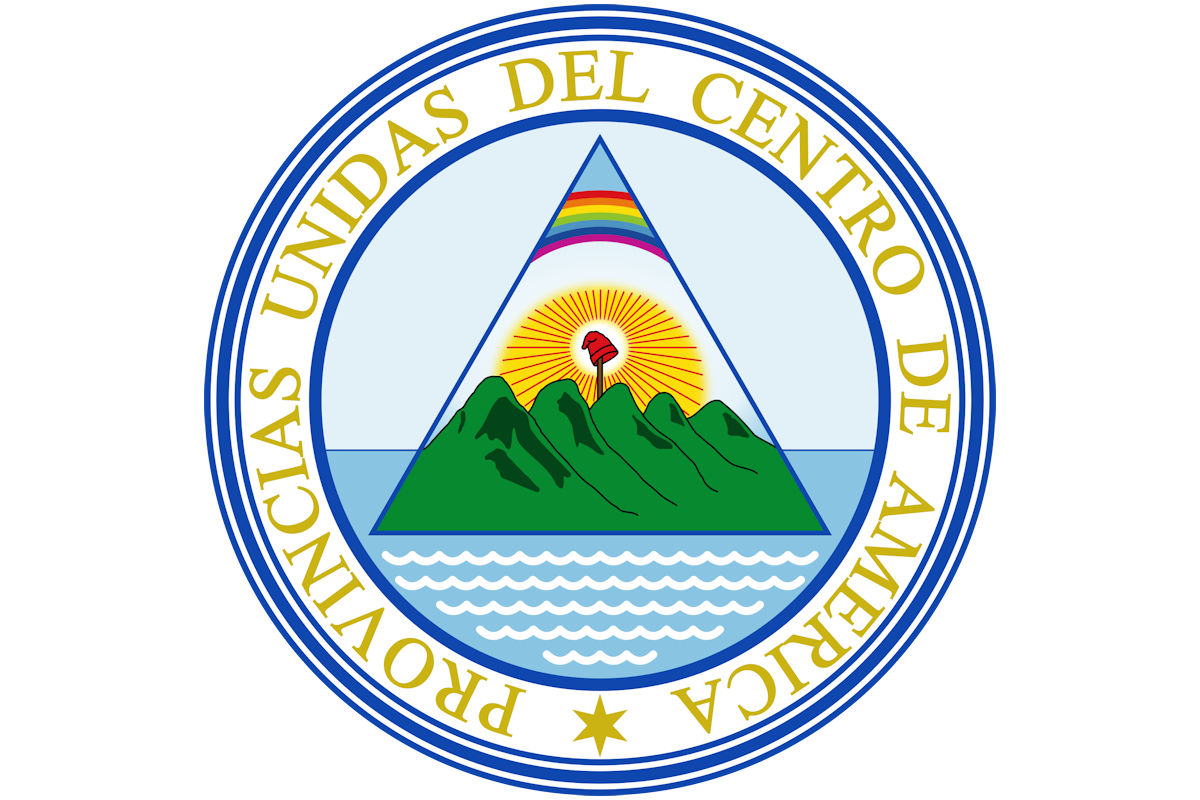 Coat of arms of the United Provinces of El Salvador