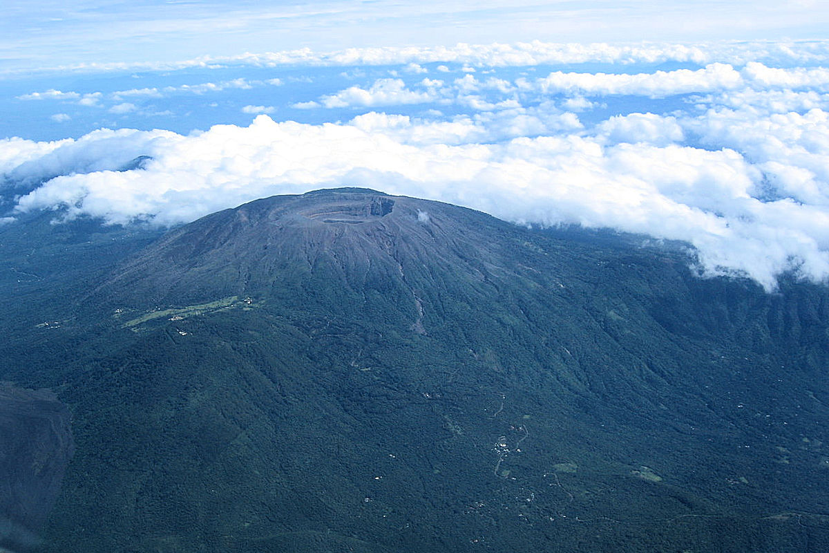 Vistas de la ruta de los Volcanes