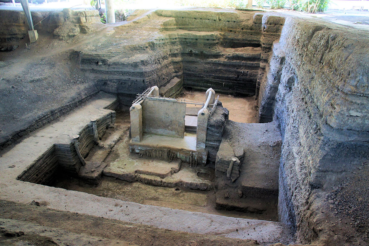 Excavaciones del Sitio Arqueológico Joya de Cerén